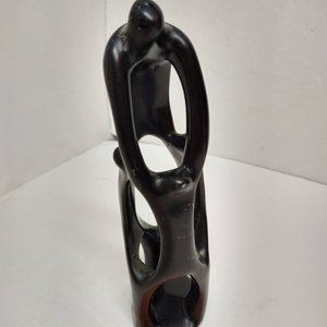 RARE Vintage Abstract Hand Carved Soap Stone Kenya